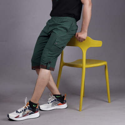 VRAJGLOBLE Solid, Embellished Men Three Fourths