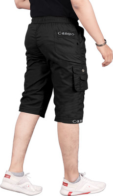 jention Embellished, Solid Men Three Fourths