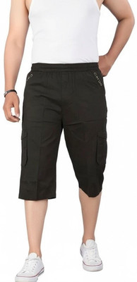 Munnz Online Solid Men Three Fourths
