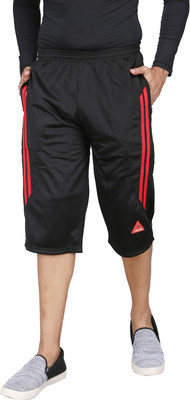 CARLTRON Striped Men Three Fourths