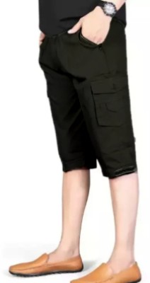 ADITYA TRADE LINK Solid Men Black Casual Shorts