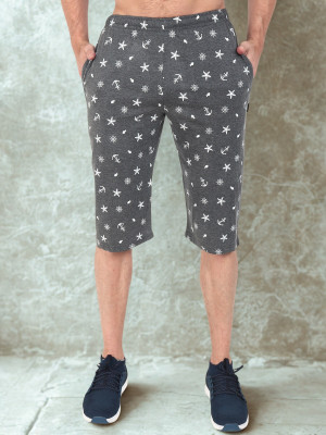 Zeffit Printed Men Three Fourths