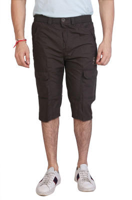 AWACK Solid Men Three Fourths