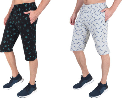 Zeffit Printed Men Three Fourths