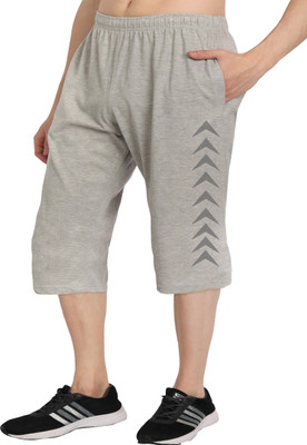 West Gate Clothing Solid Men Three Fourths