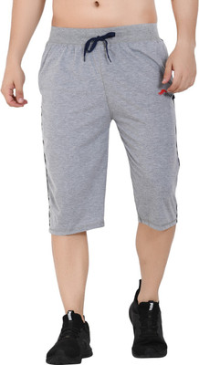 Muffy Solid Men Three Fourths