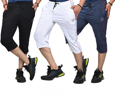 Ve Run Solid Men Three Fourths