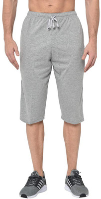 Stylcozy Solid Men Three Fourths