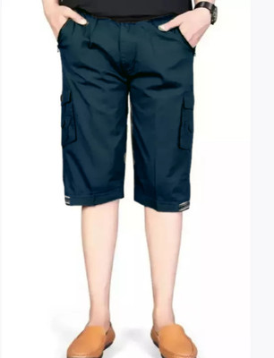 ADITYA TRADE LINK Solid Men Three Fourths
