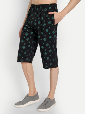 Zeffit Printed Men Three Fourths