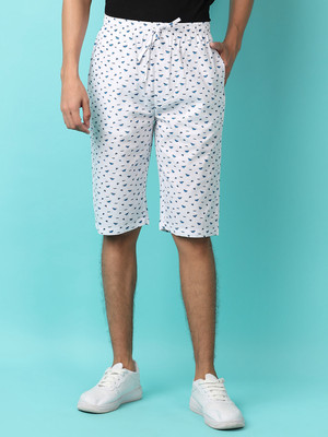 V-MART Printed Men Three Fourths