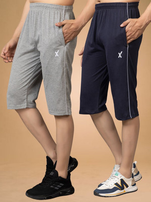 axys Solid Men Three Fourths