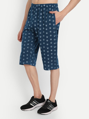 Zeffit Printed Men Three Fourths