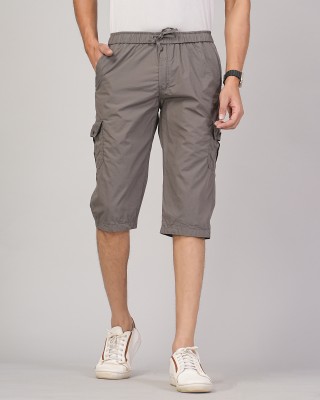 Cargo Sports Solid Men Three Fourths