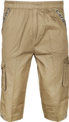 MUNNZ Self Design Men Three Fourths