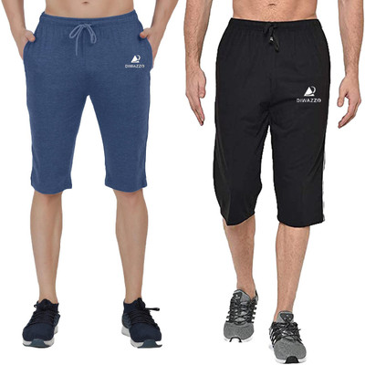 Diwazzo Striped Men Three Fourths