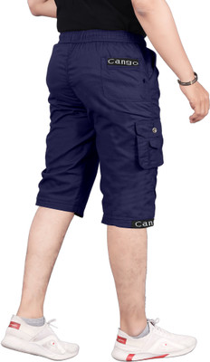 SHREE YAMUNA CREATION Solid Men Three Fourths