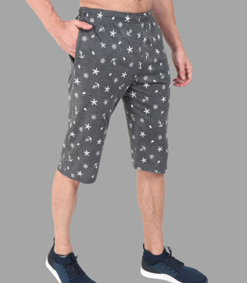 Zeffit Printed Men Three Fourths
