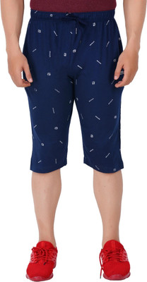 FEEL TRACK Printed Men Three Fourths