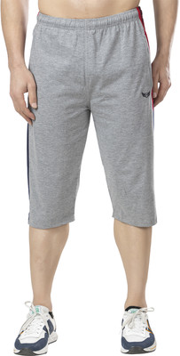 MANHOOD Striped Men Three Fourths
