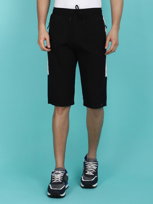 V-MART Solid Men Three Fourths