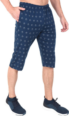 Zeffit Printed Men Three Fourths