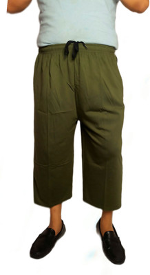Garima Fashion Solid Men Three Fourths