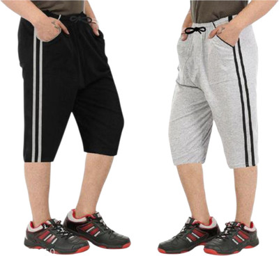 TRIFOX Solid Men Three Fourths