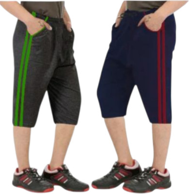 TRIFOX Solid Men Three Fourths