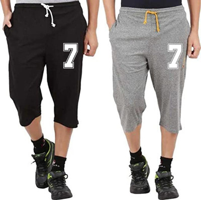 Diwazzo Graphic Print Men Three Fourths