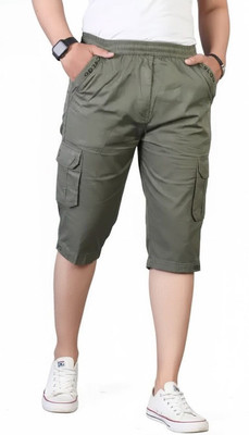 Munnz Online Solid Men Three Fourths