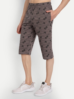 Zeffit Printed Men Three Fourths