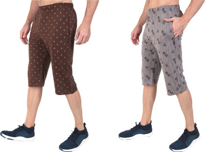 Zeffit Printed Men Three Fourths