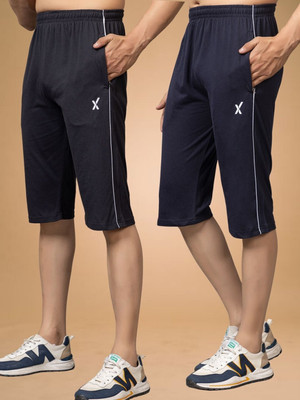 axys Self Design Men Three Fourths
