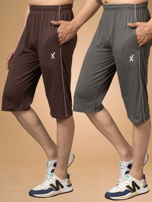 axys Solid Men Three Fourths