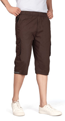 RAXAENTERPRISE Solid Men Three Fourths