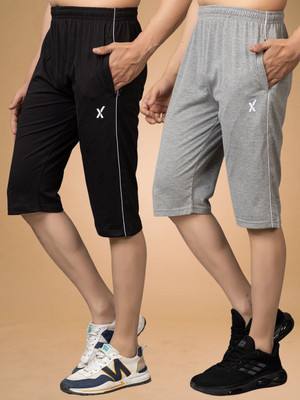 axys Solid Men Three Fourths