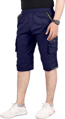 Shree Yamuna Prints Solid Men Three Fourths