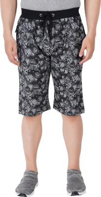 GOKUL FASHION Printed Men Three Fourths
