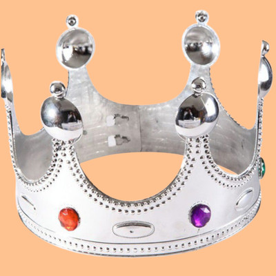 taka saki Crown(Silver, Pack of 1)