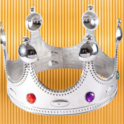 taka saki Crown(Silver, Pack of 1)