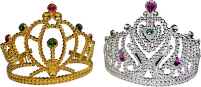 BLANKED Crown(Gold, Silver, Pack of 2)