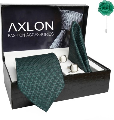 AXLON Self Design Tie(Pack of 4)