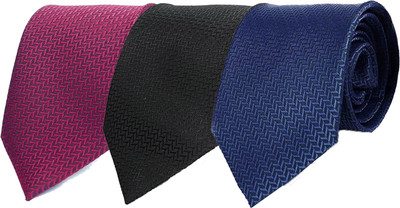 CALIXTO Solid Tie(Pack of 3)