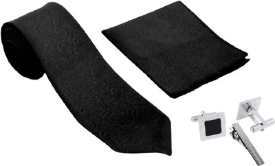 Zitti Self Design, Printed, Geometric Print, Floral Print, Embroidered, Checkered, Solid, Woven Tie