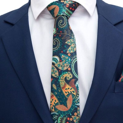 To The Nines Printed Tie