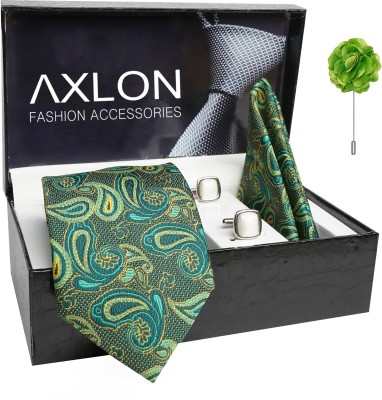 AXLON Embroidered Tie(Pack of 4)