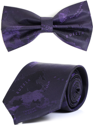 RANDOM STRIPE Printed Tie(Pack of 2)