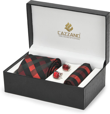 Cazzano Checkered Tie(Pack of 3)