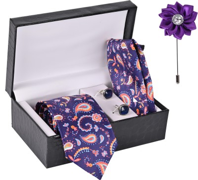 StyleRide Floral Print Tie(Pack of 4)